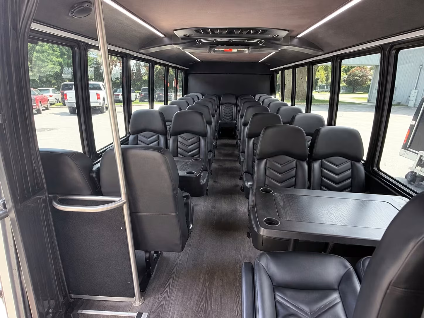 20 passenger minibus interior