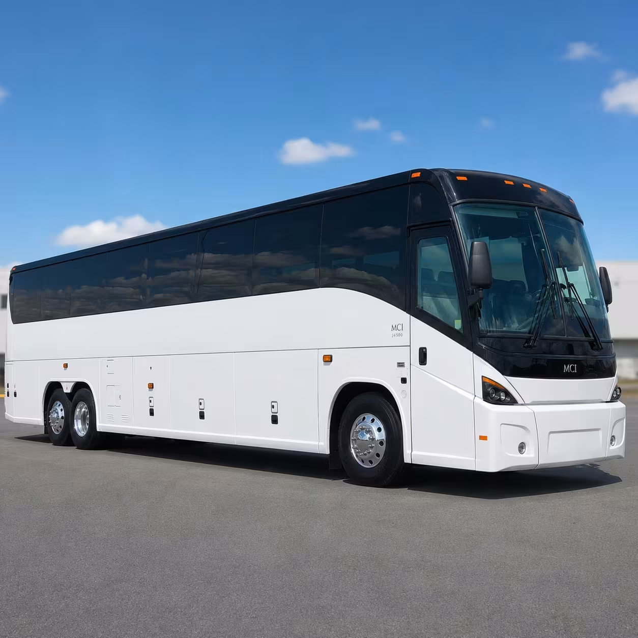 56 passenger charter bus