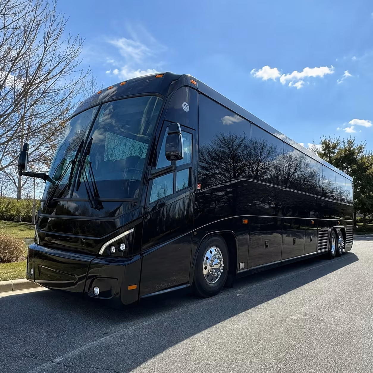 charter bus rentals in livonia for rotc and national guard units