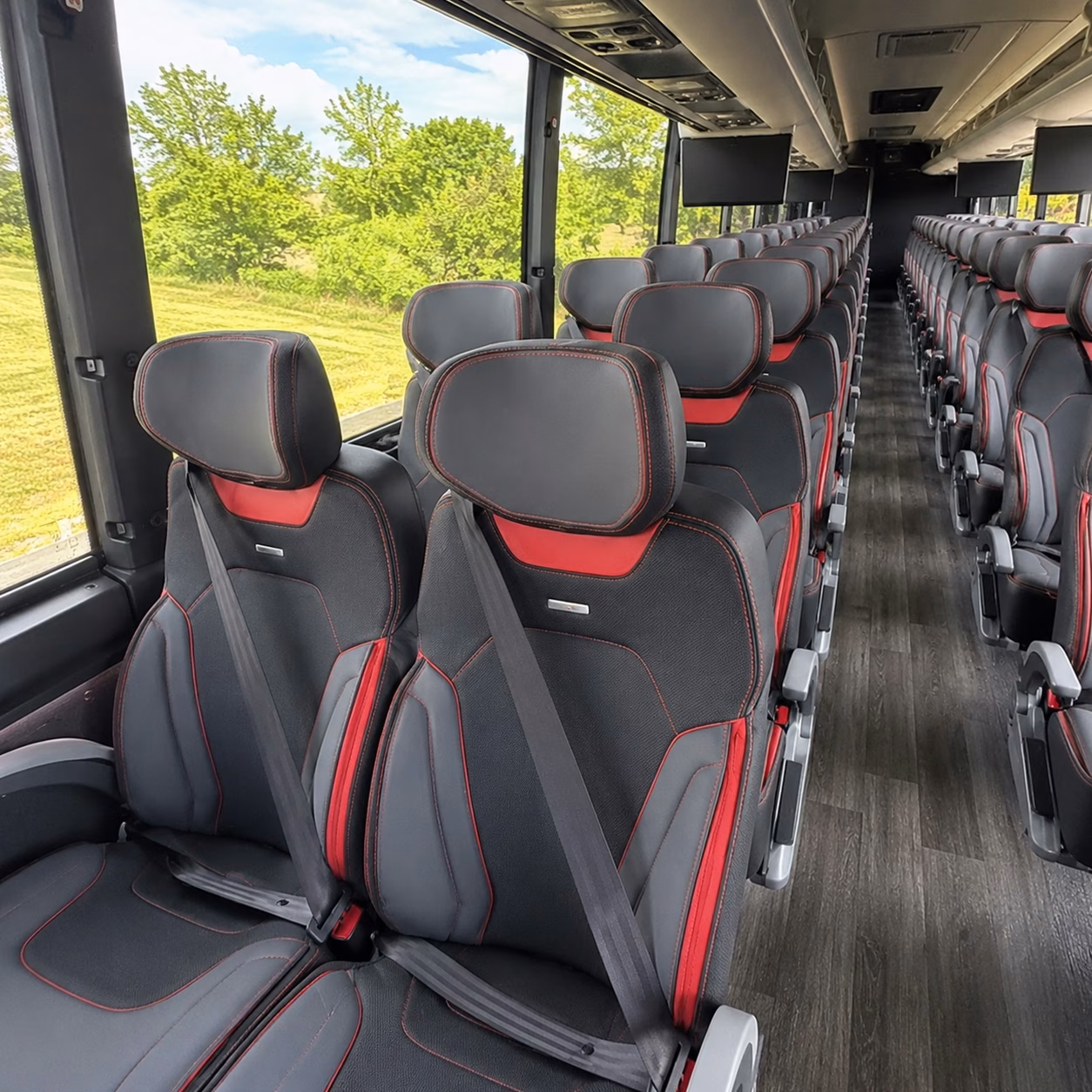 livonia charter buses