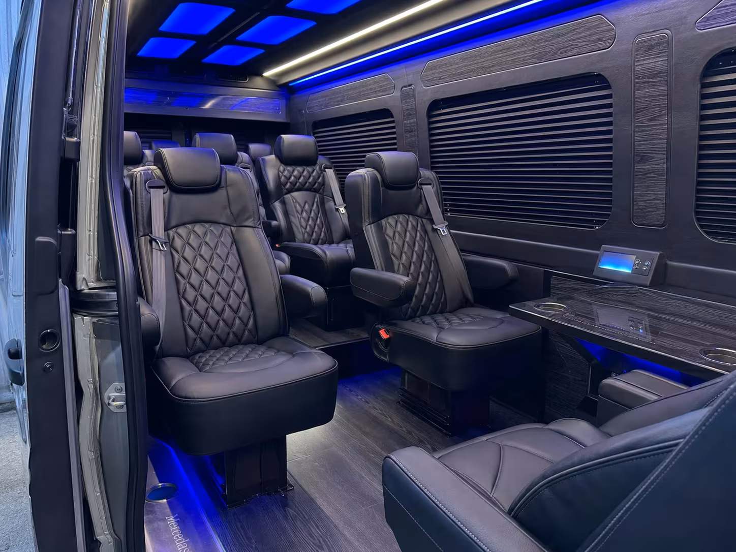 sprinter van transportation for groups and events across livonia